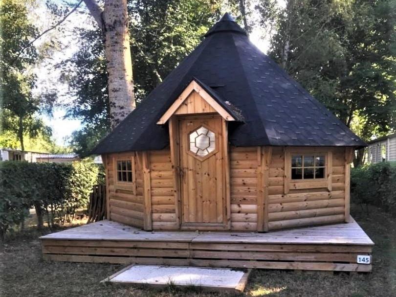 ホテル Camping Les Cantarelles Alrance エクステリア 写真